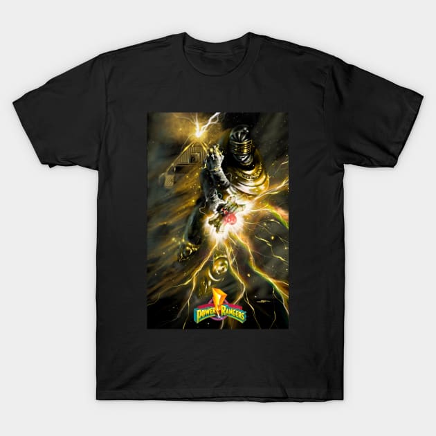 Gold Ranger trey of triforia By Anthony Darr T-Shirt by Anthony Darr